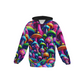 Psychedelic Mushroom Zip Hoodie – Trippy Mushroom Design for Festivals and Casual Wear Fleece Zip Up Hoodie